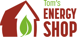 tom's energy shop logo